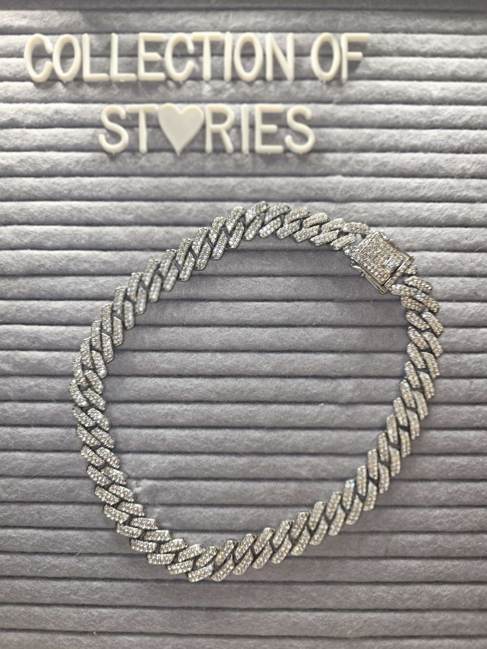 Stainless Steel High Quality Moissanite Chain
